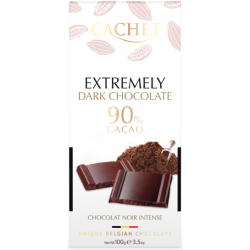 Cachet Extra Tumšā šokolāde 90% 100g