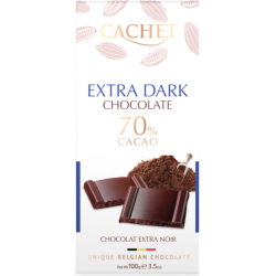 Cachet Standarta Tumšā šokolāde 70% 100g