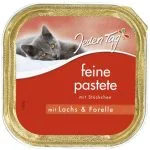 Barība Kaķiem Lasis & Forele Pastēte ar gabaliņiem 100G