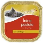 Barība Kaķiem Mājputna Pastēte ar gabaliņiem 100G