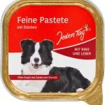 Barība Suņiem Liellopa & Aknu Pastēte  300G