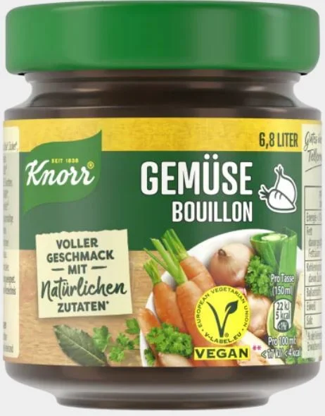 Knorr Dārzeņu buljona koncentrāts 136g - Image 1