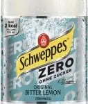 Schweppes ZERO Bitter Lemon gāzēts dzēriens 1,25L. Vācija