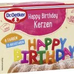 Oetker Dzimšanas dienas svecītes dekorēšanai