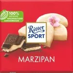 Ritter Sport Tumšā šokolāde ar marcipāna pildījumu 100g