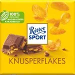 Ritter Sport Pilnpiena šokolāde ar kukurūzas pārslām 100g