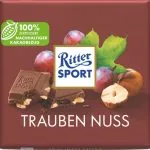 Ritter Sport Pilnpiena šokolāde ar riekstiem un rozīnēm 100g