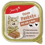 Barība Kaķiem Teļa & Vistas Pastēte ar gabaliņiem 100G
