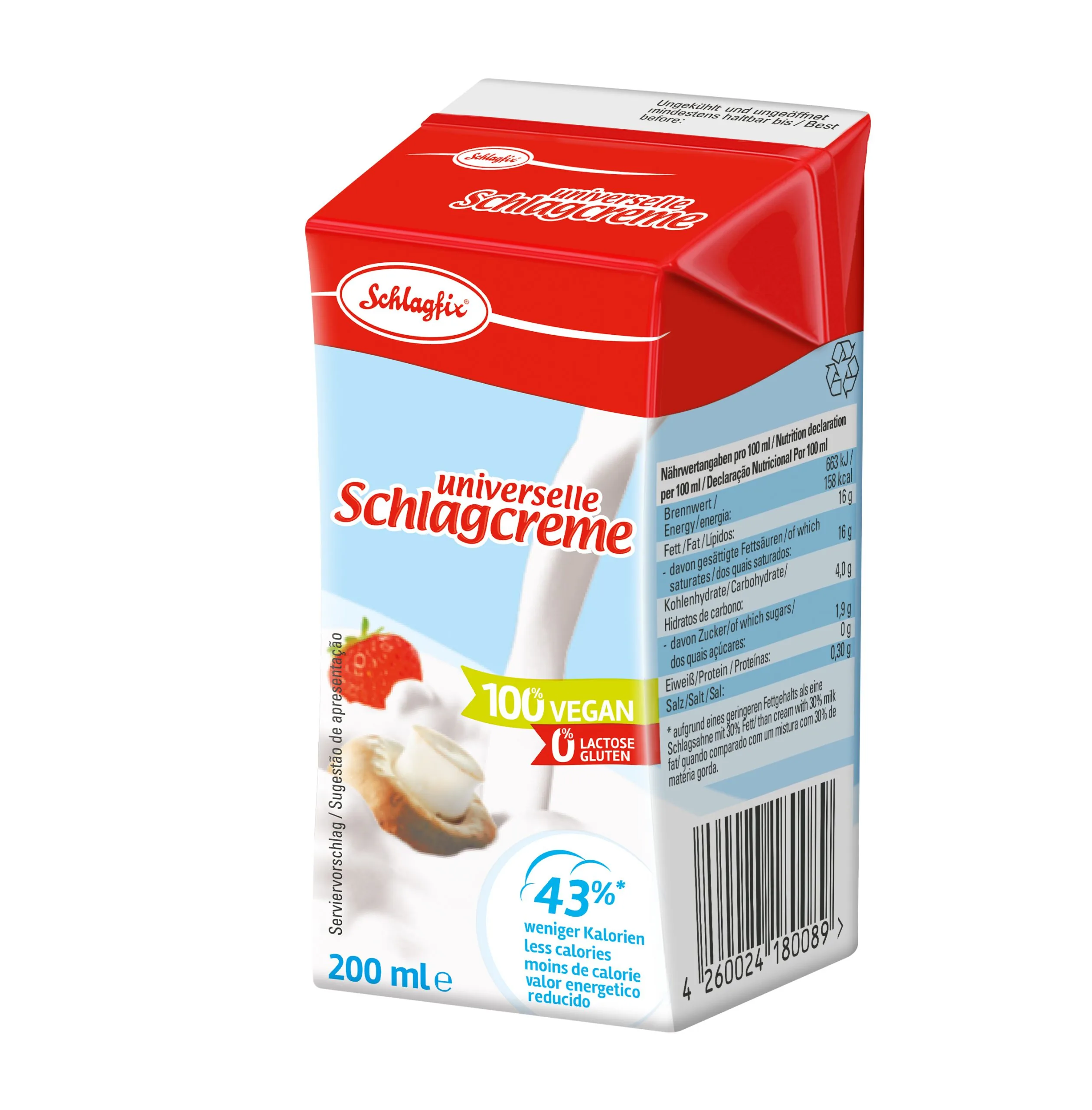 Saldais krējums BEZ Laktozes 200g - Image 1