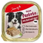 Barība Suņiem Liellopa & Aknu Pastēte ar D vitamīnu  300G