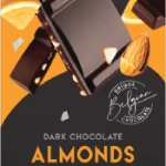 Cachet  Tumšā šokolāde ar apelsīniem un mandelēm 100g