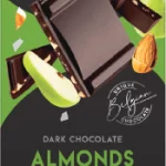 Cachet Tumšā šokolāde ar bumbieri un mandelēm 100g