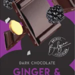 Cachet Tumšā šokolāde ar kazenes un ingvera garšu gabaliņiem 100g