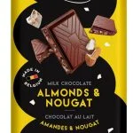 Cachet  Piena šokolāde ar mandelēm un nugu 300g