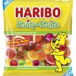 Haribo Fruity Fruits želejkonfektes 160g