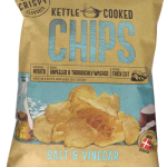 Kartupeļu čipsi Sāls & Etiķis gatavoti katlā 150g