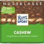 Ritter Sport Pilnpiena šokolāde ar grauzdētiem, sālītiem Indijas riekstiem 100g