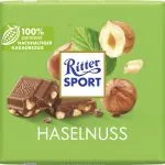 Ritter Sport Šokolādes ar lazdu riekstu gabaliņiem 100g (12)