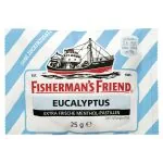 Fisherman's Friend Pastilas ar eikaliptu, ar saldinātājiem, bez cukura 25g