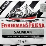 Fisherman's Friend Pastilas ar salmiaku, ar saldinātājiem, bez cukura 25G