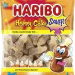 Haribo Happy Cola skābās želejkonfektes 175g