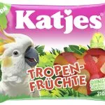 Katjes Tropisko augļu želejkonfektes 210g