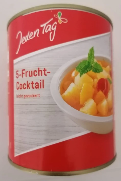 Augļu Kokteilis, viegli cukurots Jeden Tag 850ml - Image 1