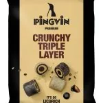 Pingvin Lakricas konfektes ar cukura glazūru 90g