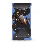 Cachet Tumšā šokolāde ar mandelēm  300g