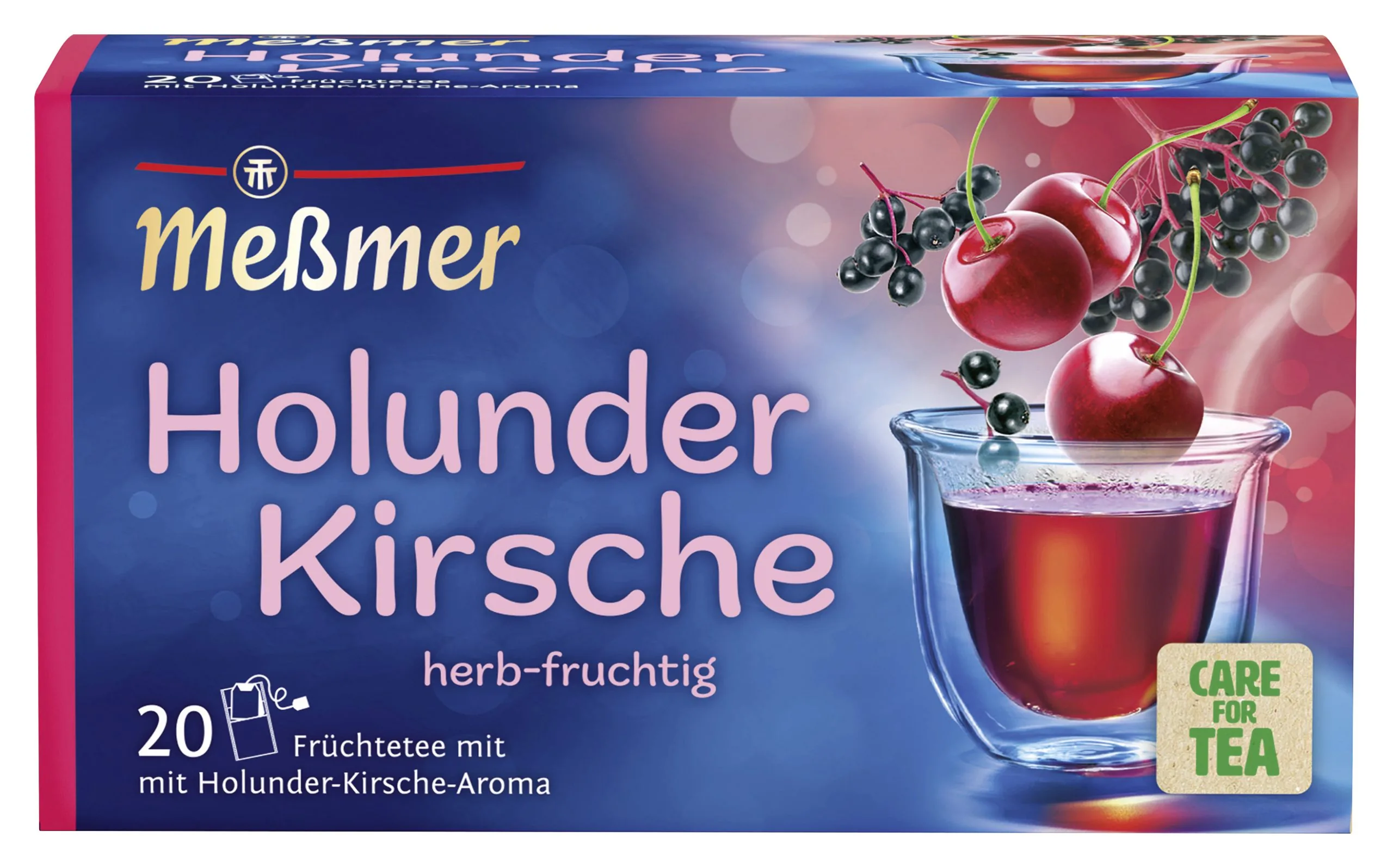 Messmer plūškoka un ķiršu augļu tēja  20x2.75g (10) - Image 1