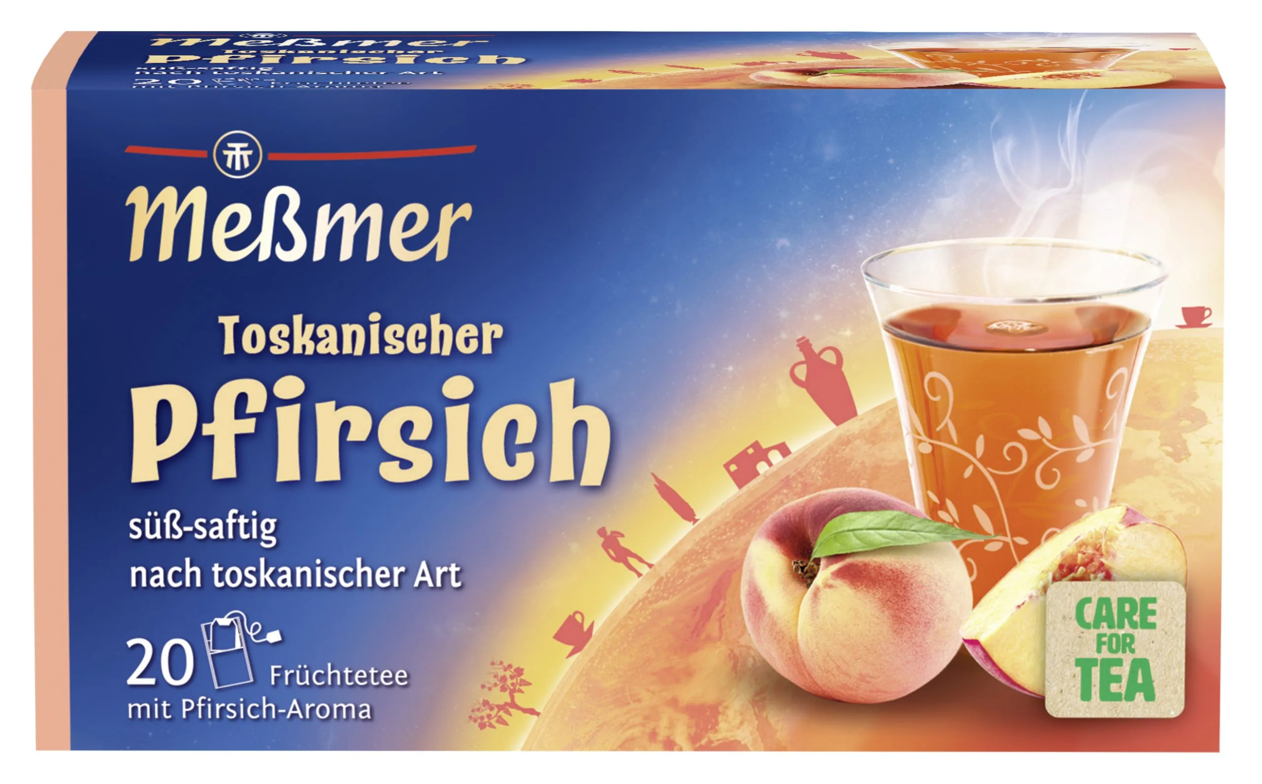 Messmer Toskānas augļu tēja ar persiku garšu  20x2.5g - Image 1