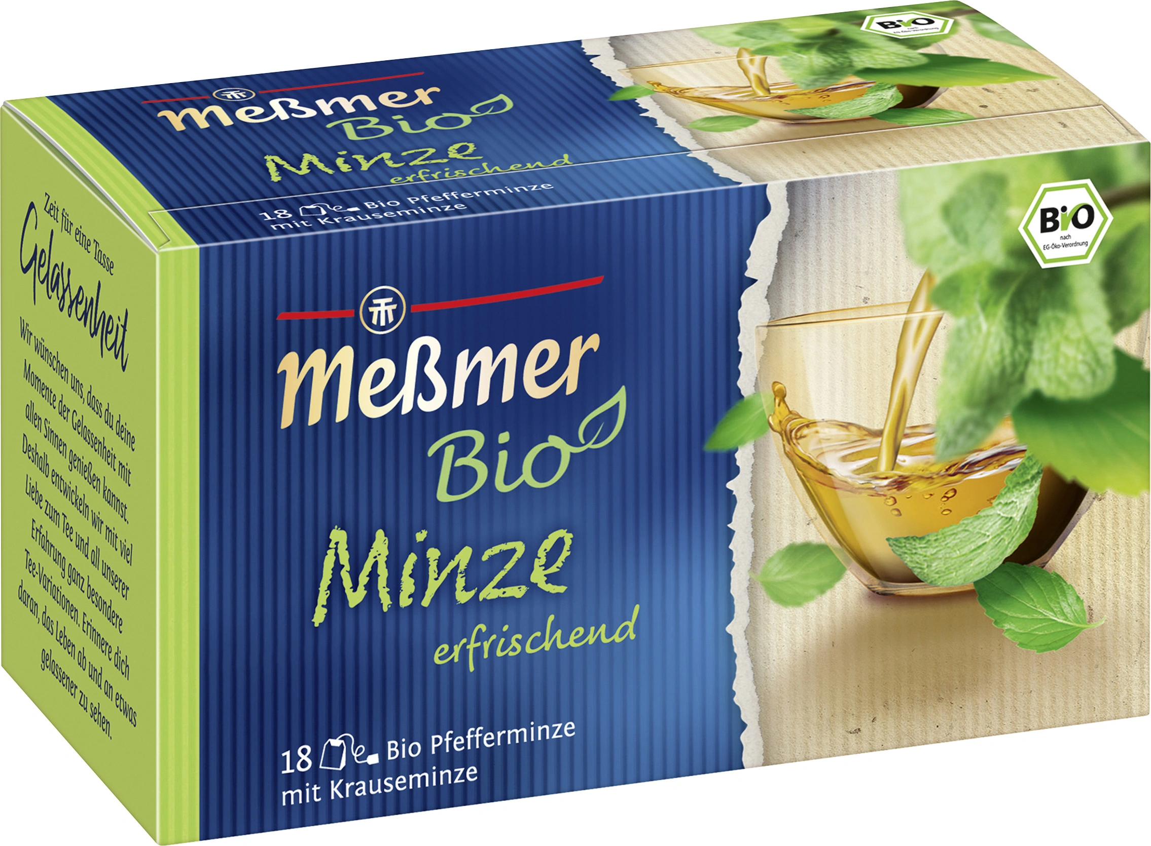Messmer Piparmētru Tēja BIO 20x2g - Image 1