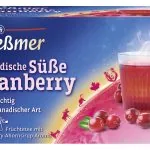 Messmer Augļu tēja ar Kanādas Kļavu sīrupu un dzērvenēm  20x2.25g