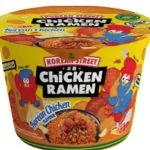 Korean Street Ramen nūdeles ar saldu, pikantu vistas garšu korejiešu gaumē 112g