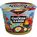 Korean Street Ramen nūdeles ar  pikantu bārbekjū un vistas garšu, korejiešu gaumē 104g