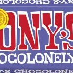 Tonys Chocolonely Tumšā pilnpiena šokolāde ar kliņģera gab. un karameli 90g Nīderlande