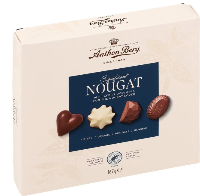 7405 Anthon Berg Praline Significant Nougat 167g Dānija - Image 1